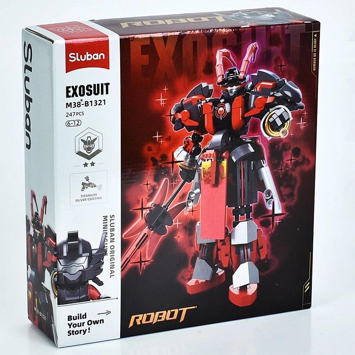 Конструктор Sluban Exosuit Робот 247дет. Червоний (M38-B1321)