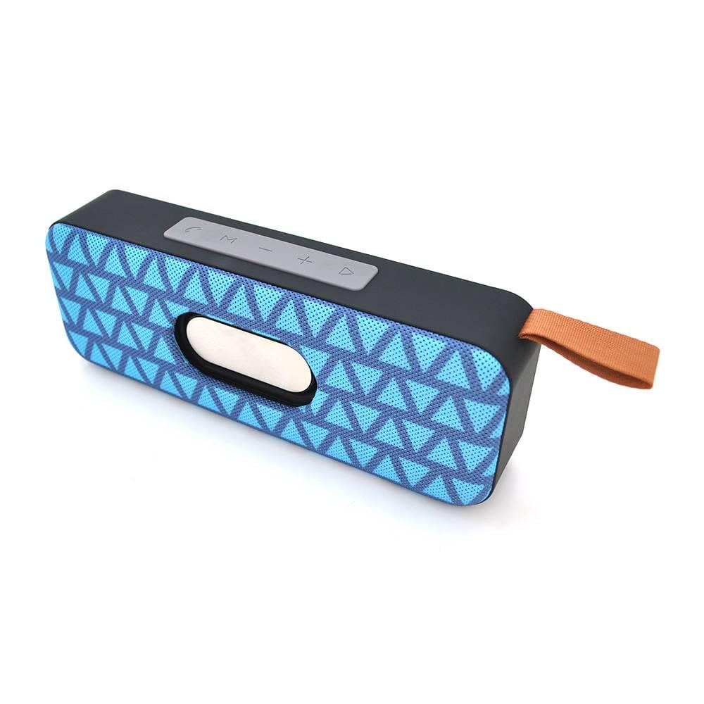 Колонка T6 Bluetooth 4,1 до 10 м 1х3W 4Ω 600 mAh ≥90dB TF card/USB DC 5V Blue (34872)