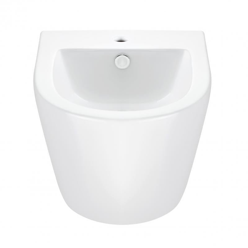 Биде подвесное Qtap Robin 495х370х325 мм White (10947375) - фото 3