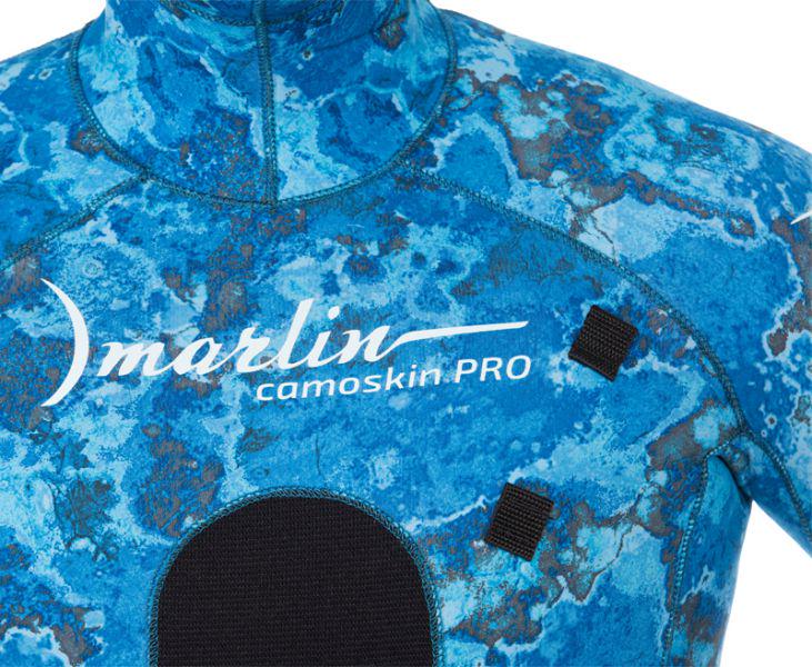 Гидрокостюм Marlin Camoskin Pro Ocean Blue 3 мм р. 58 - фото 10