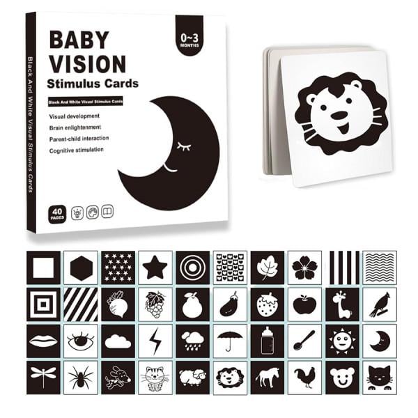 Картки Монтессорі Чорний Місяць для візуальної стимуляції та дошкільної освіти 0-3 місяців Картки Монтессорі Чорний Місяць для візуальної стимуляції та дошкільної освіти 0-3 місяців