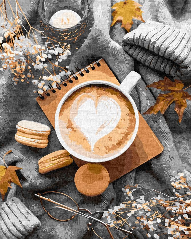 Картина по номерам Идейка Кофейная эстетика 40х50 см (KHO5643)