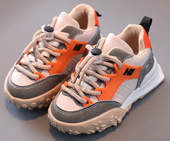 Кроссовки детские Tezaz р. 22 Бежевый (3019)