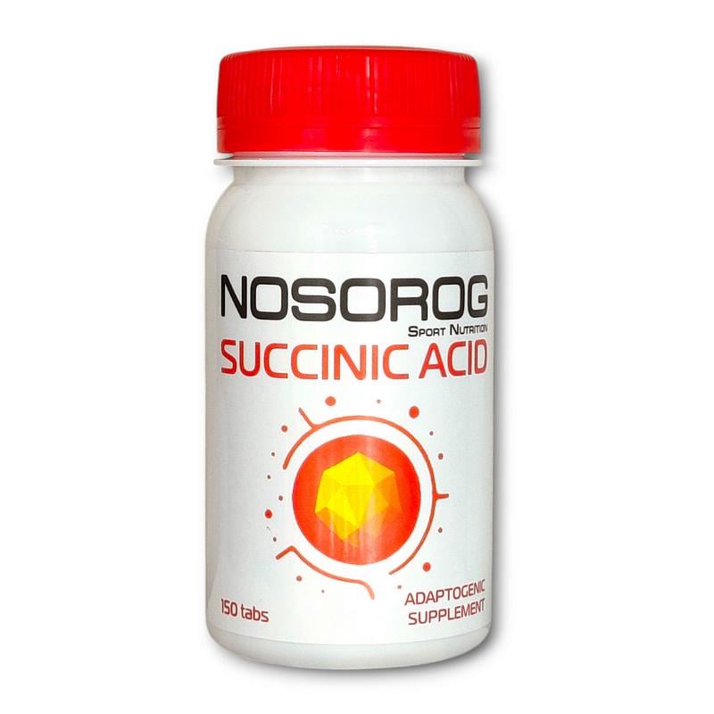 Бурштинова кислота Nosorog Succinic Acid 150 табл.