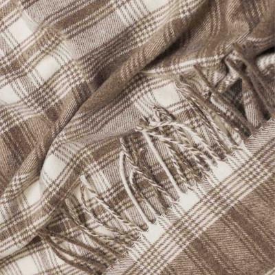 Плед винтаж 140х200 см Коричневый - фото 2