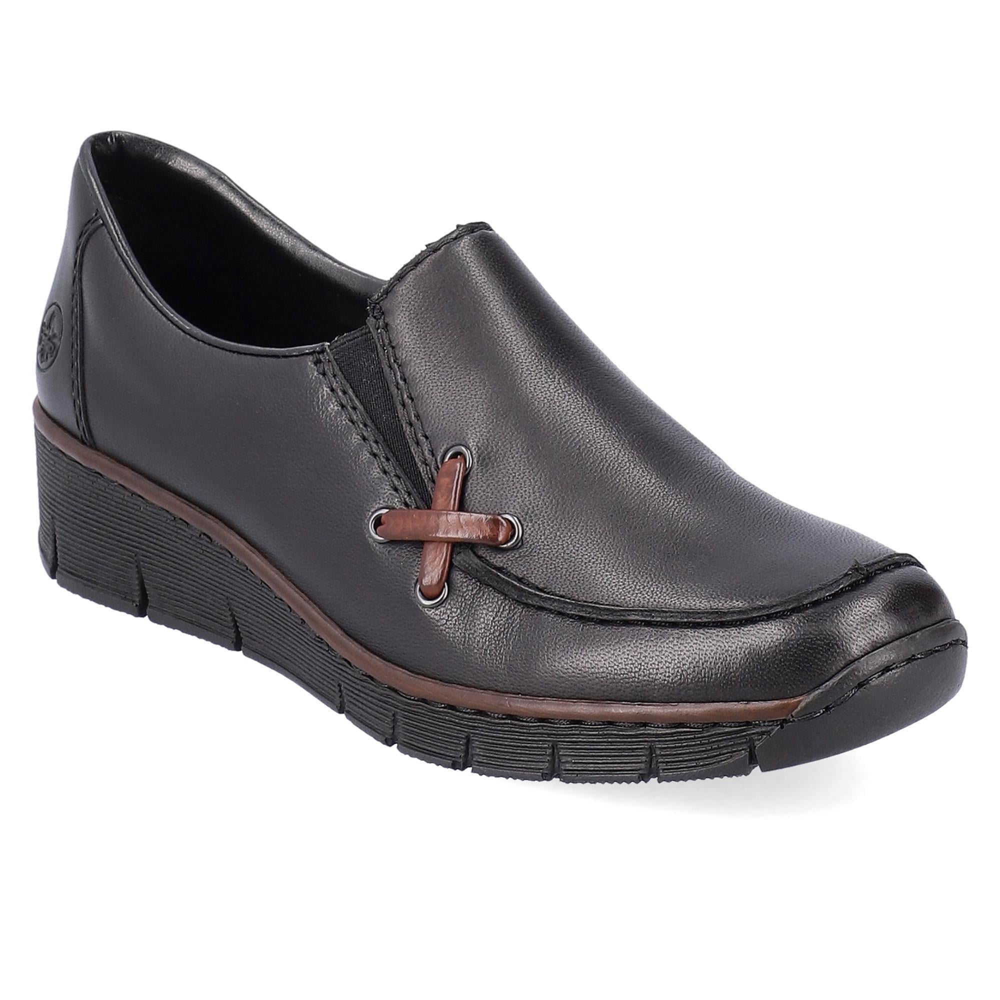 Туфли женские осенние RIEKER повседневные р. 38 Черный (035544-38) Туфли женские осенние RIEKER повседневные р. 38 Черный (035544-38)