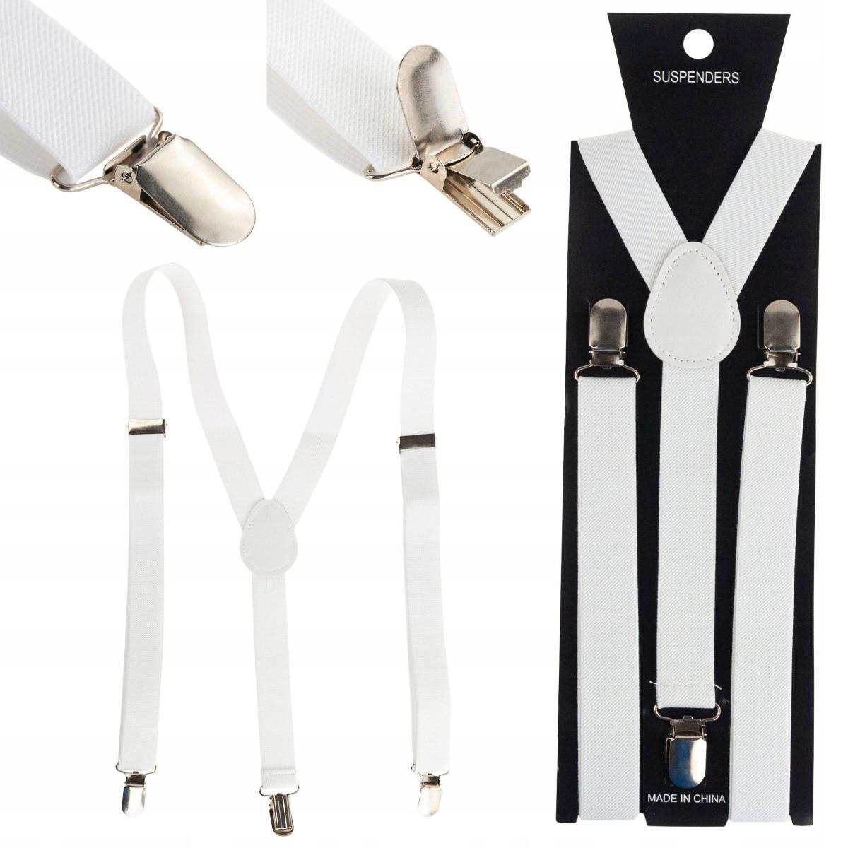 Подтяжки мужские для брюк Martom (BQ6A white) - фото 4 Подтяжки мужские для брюк Martom (BQ6A white) - фото 4