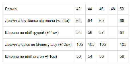 Костюм женский Носи свое р. 48 Оранжевый (8190-057-33-v18) - фото 4