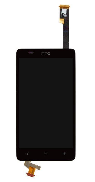 Модуль LCD+Touch для HTC Desire 400 Dual Sim/T528w One SU Черный (000016554)