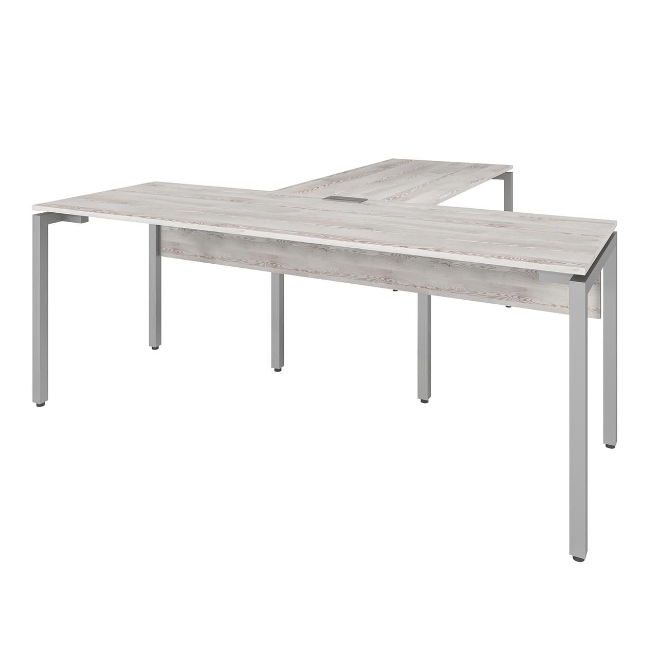 Офисный письменный стол Loft Details KPB200 с брифингом 200x200x75 см Сосна каньон (1012559) Офисный письменный стол Loft Details KPB200 с брифингом 200x200x75 см Сосна каньон (1012559)