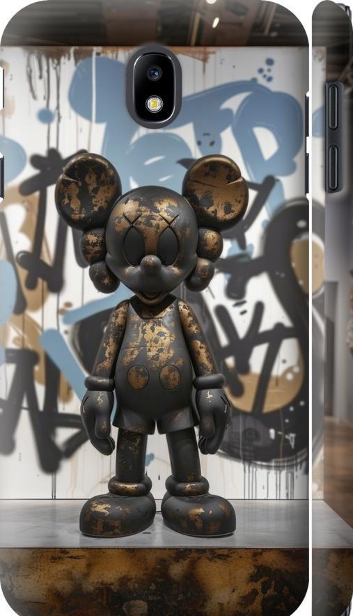 Чехол на Samsung Galaxy J7 J730 (2017) Bronze kaws v2 (6098m-786-42517)