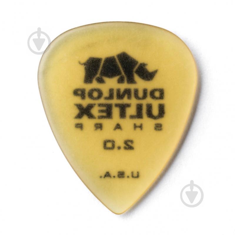 Медиаторы Dunlop 433P2.0 Ultex Sharp Player's Pack 2.0 mm (6 шт.) - фото 3