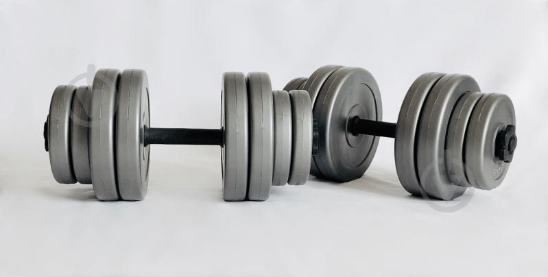 Гантели 2х15кг Наборные WCG Grey Гантели 2х15кг Наборные WCG Grey