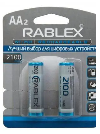 Батарейка-аккумулятор Rablex HR6 AA 2100 mAh