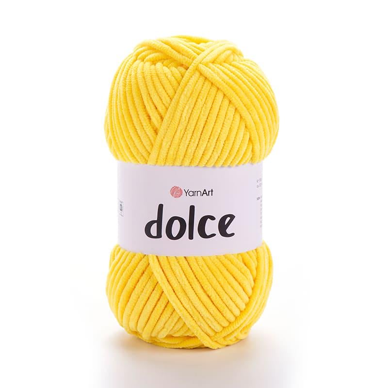 Пряжа YarnArt Dolce 761 Желтый