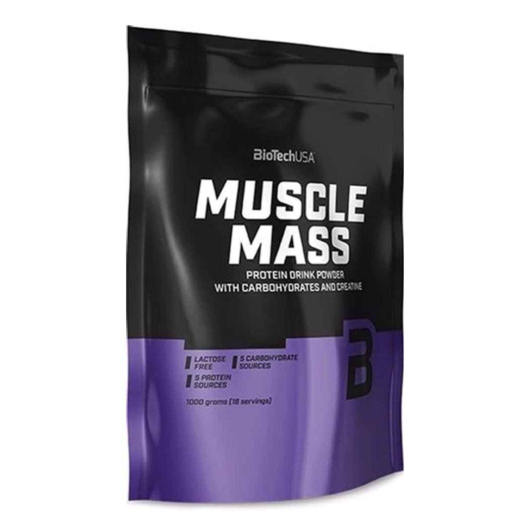 Гейнер BioTech USA Muscle Mass 1 кг Ваниль (07154-02)