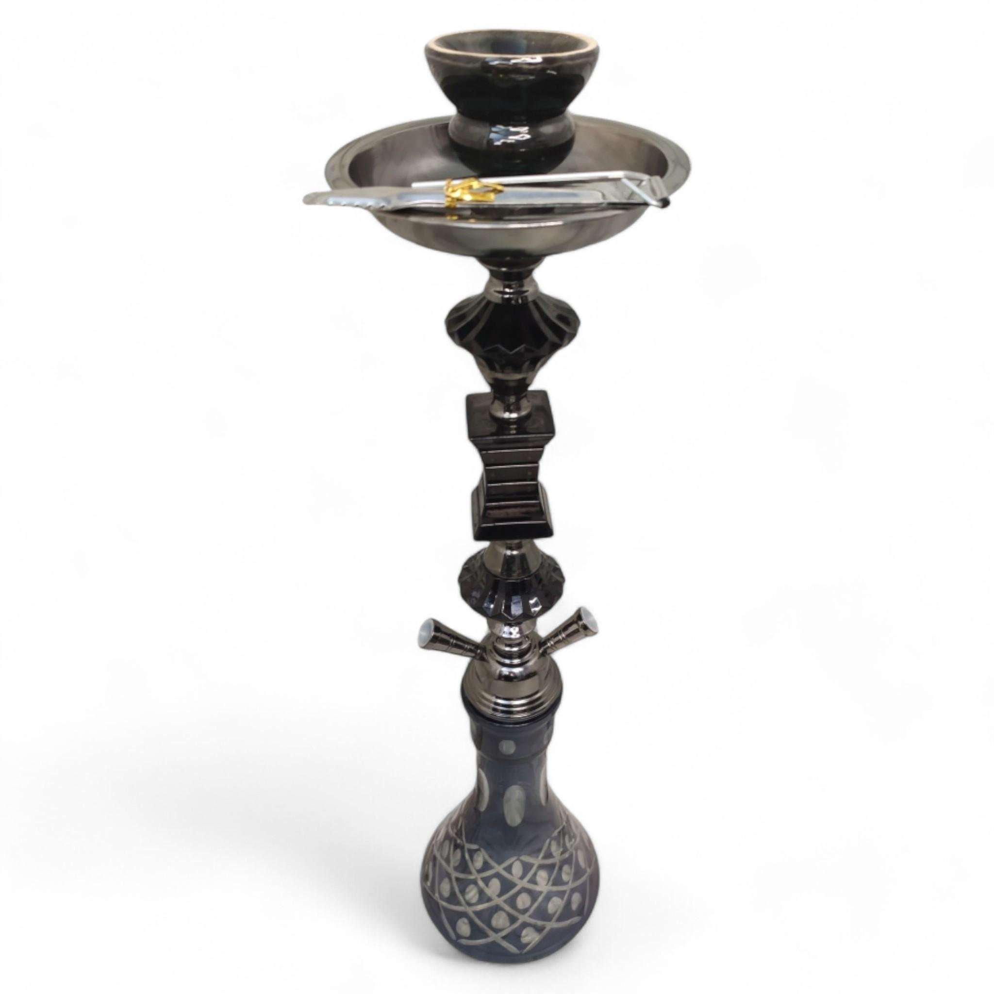 Кальян Hookah Mustafa  55 см на 2 персоны Black - фото 4