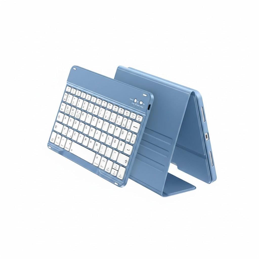 Чохол-клавіатура Drivego для iPad 11"/10,9" Синій (31793805) Чохол-клавіатура Drivego для iPad 11"/10,9" Синій (31793805)
