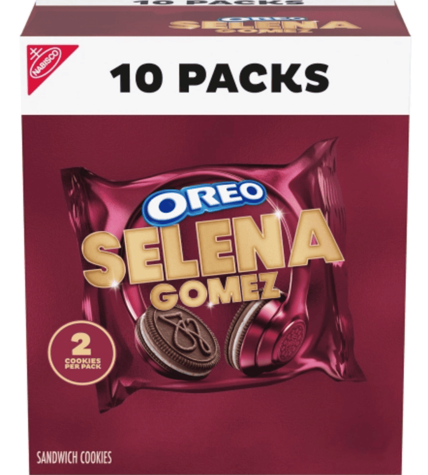 Печенье OREO Selena Gomez Cookies Limited Edition 10 порций 283 г (2712019468)