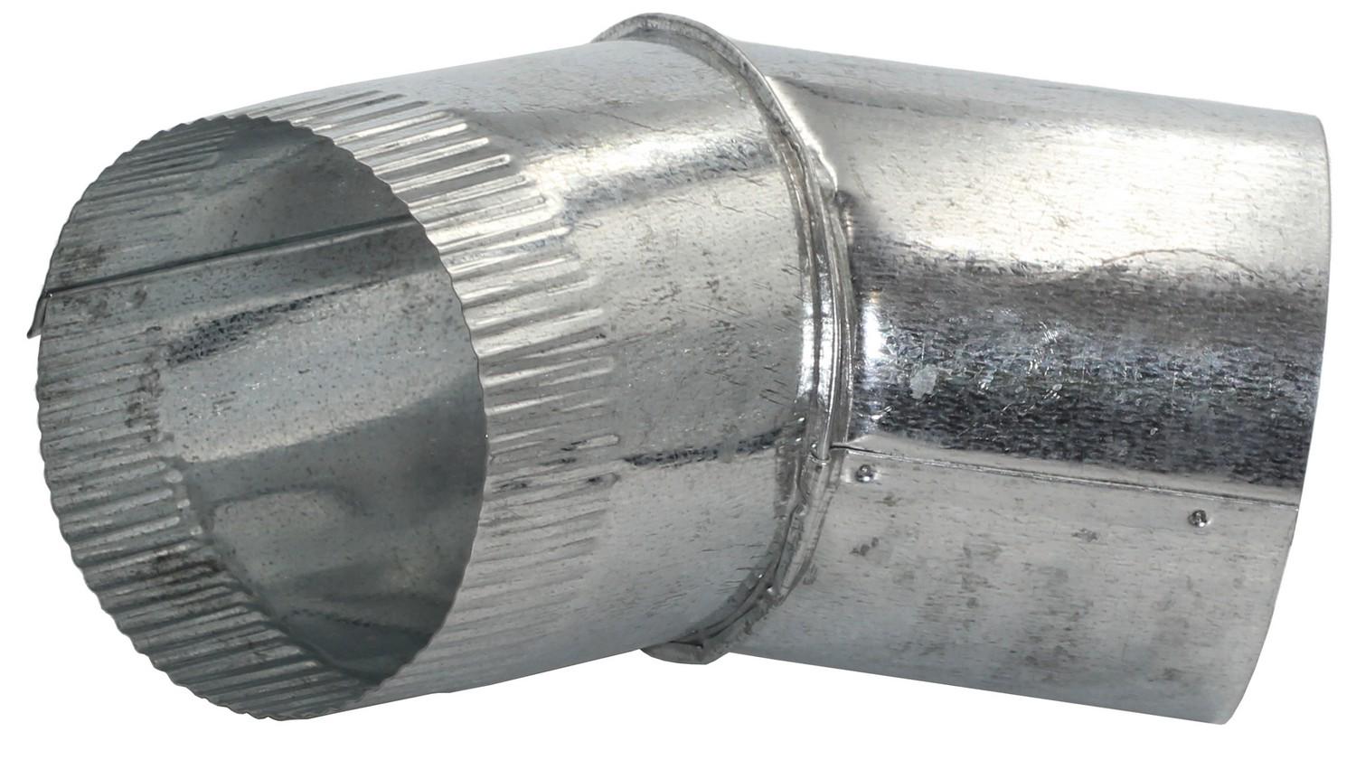 Колено 45° стальное оцинкованное d 180 мм 0,5 мм (ST107) Колено 45° стальное оцинкованное d 180 мм 0,5 мм (ST107)