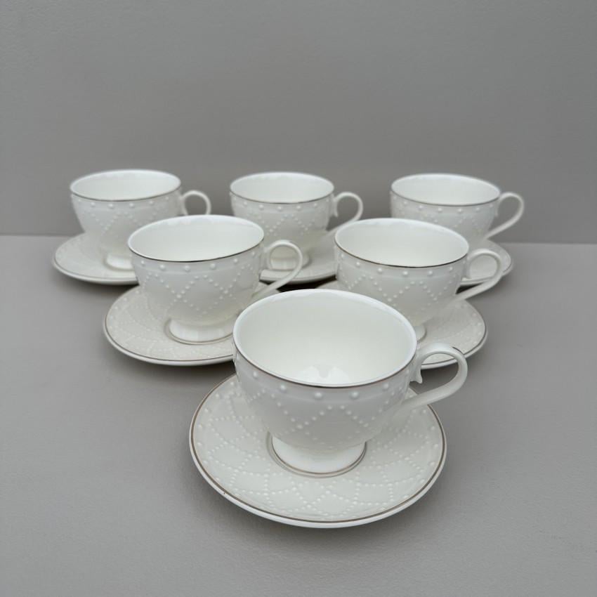 Сервіз чайний порцеляновий S&T 17162-00 Аделіна 250 мл 12 пр. (2656884591) - фото 3 Сервіз чайний порцеляновий S&T 17162-00 Аделіна 250 мл 12 пр. (2656884591) - фото 3