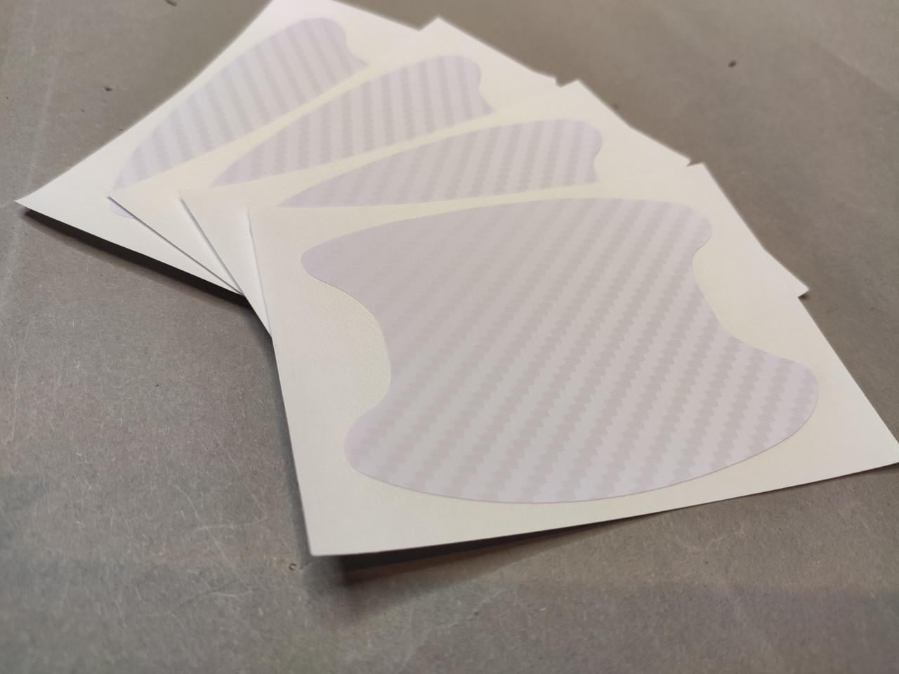 Защитная пленка для дверных ручек 8,5х6,8 см 4 шт. Белый (1838238088)