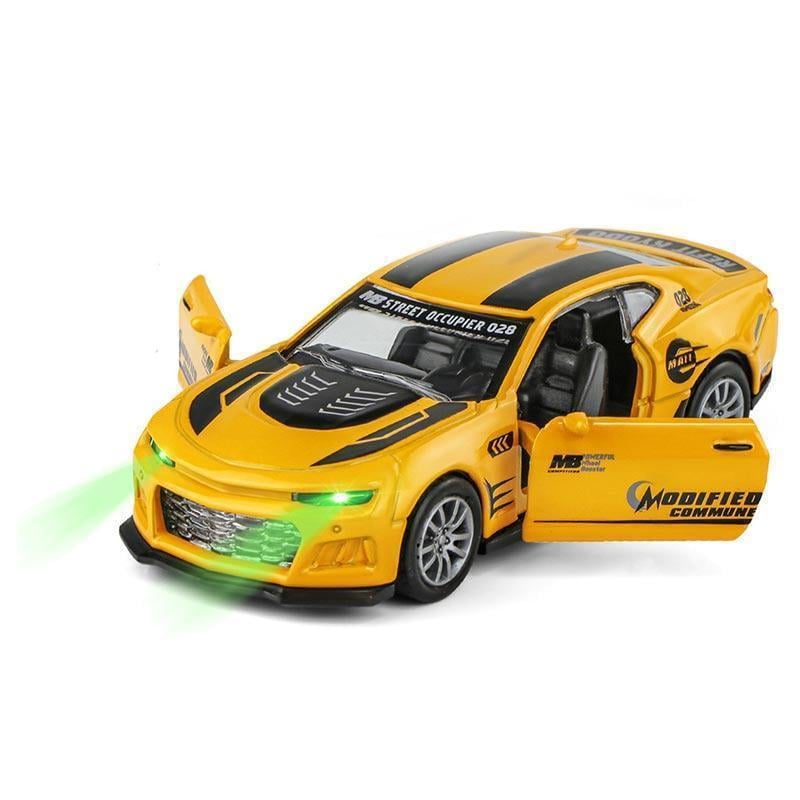 Машинка HORNET 1:32 металлическая инерционная K175B12 Yellow (2753469819)