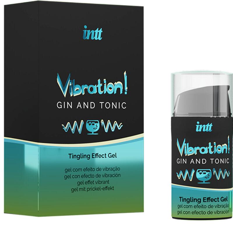 Вибратор жидкий Powerful Intimate Stimulant Liquid Vibrating Gel Gin Tonic (1000063602)