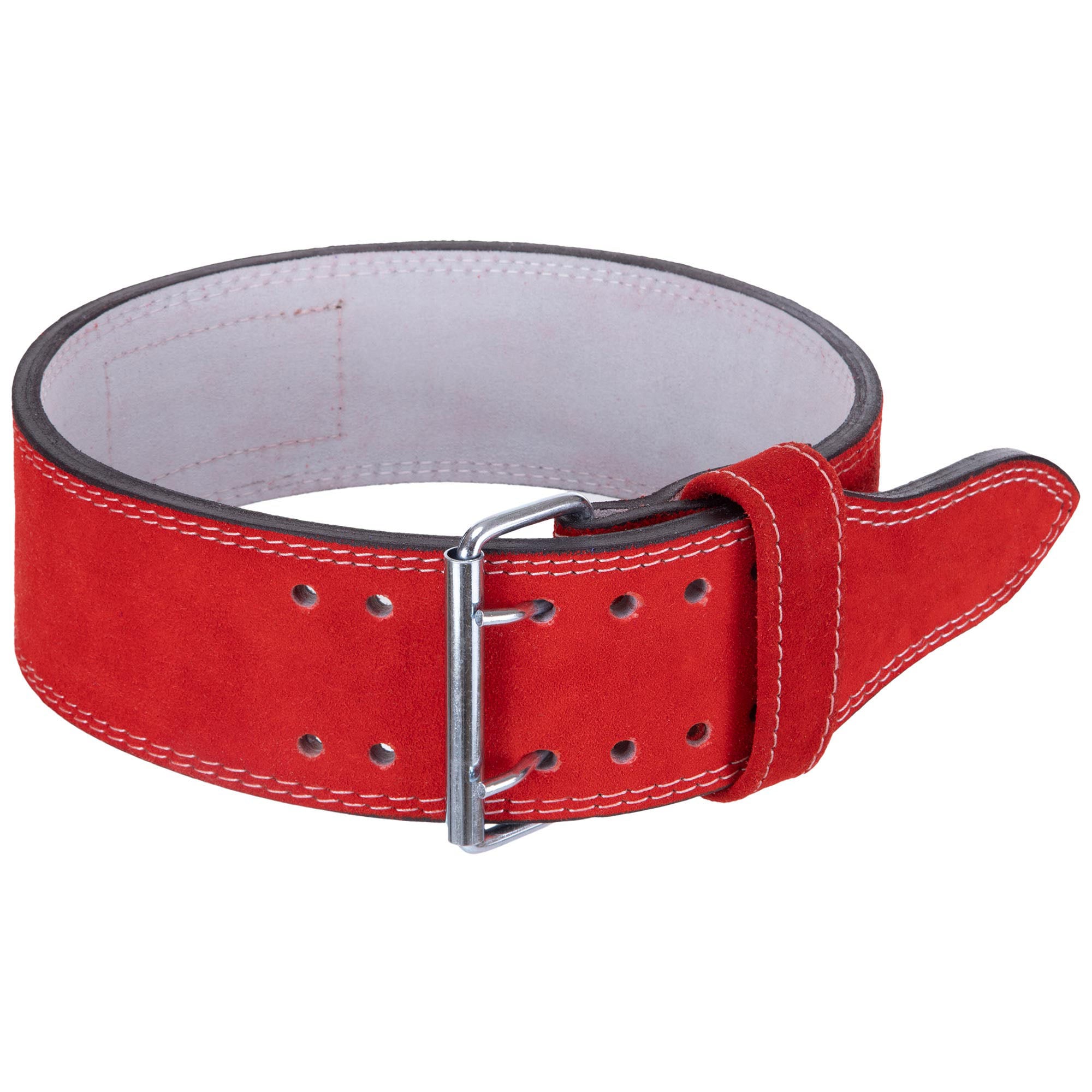 Пояс атлетичний шкіряний ZELART SB-165159 ширина 10 см M Червоний (62fa6773b8fc4d48d24f290a)