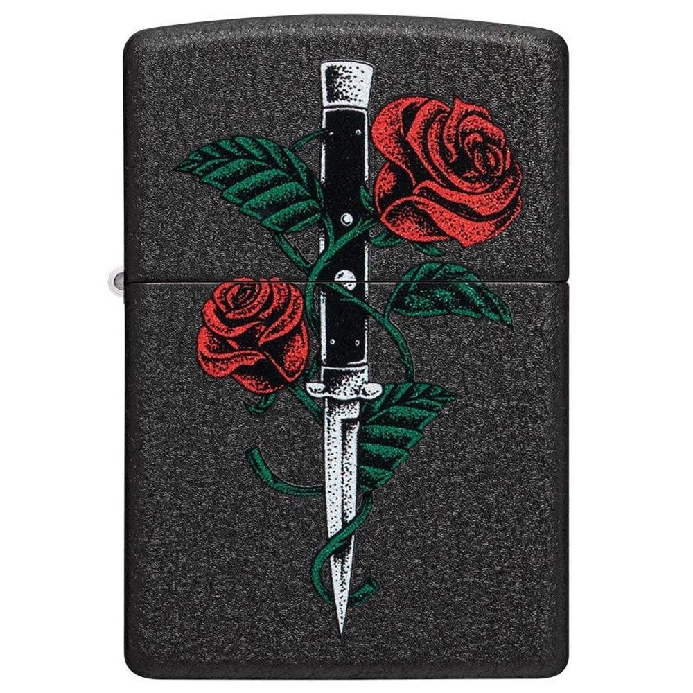Зажигалка ZIPPO 236 Rose Dagger Tattoo Design - фото 3 Зажигалка ZIPPO 236 Rose Dagger Tattoo Design - фото 3