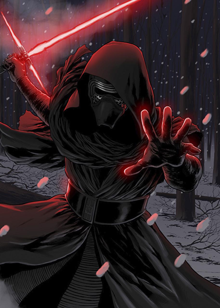 Картина постер Gee! Star Wars Звёздные Кайло Рен 40х60 см SW.09.046