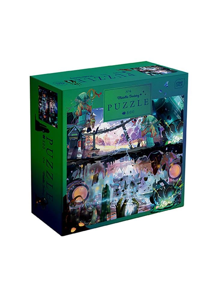 Пазлы трехслойные InterDRUK Metallic Fantasy Space Quest 500 шт. (385611)