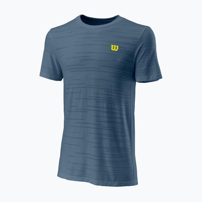 ᐉ Футболка мужская Wilson KAOS RAPIDE SMLS CREW II XXL Синий (WRA813802 ...