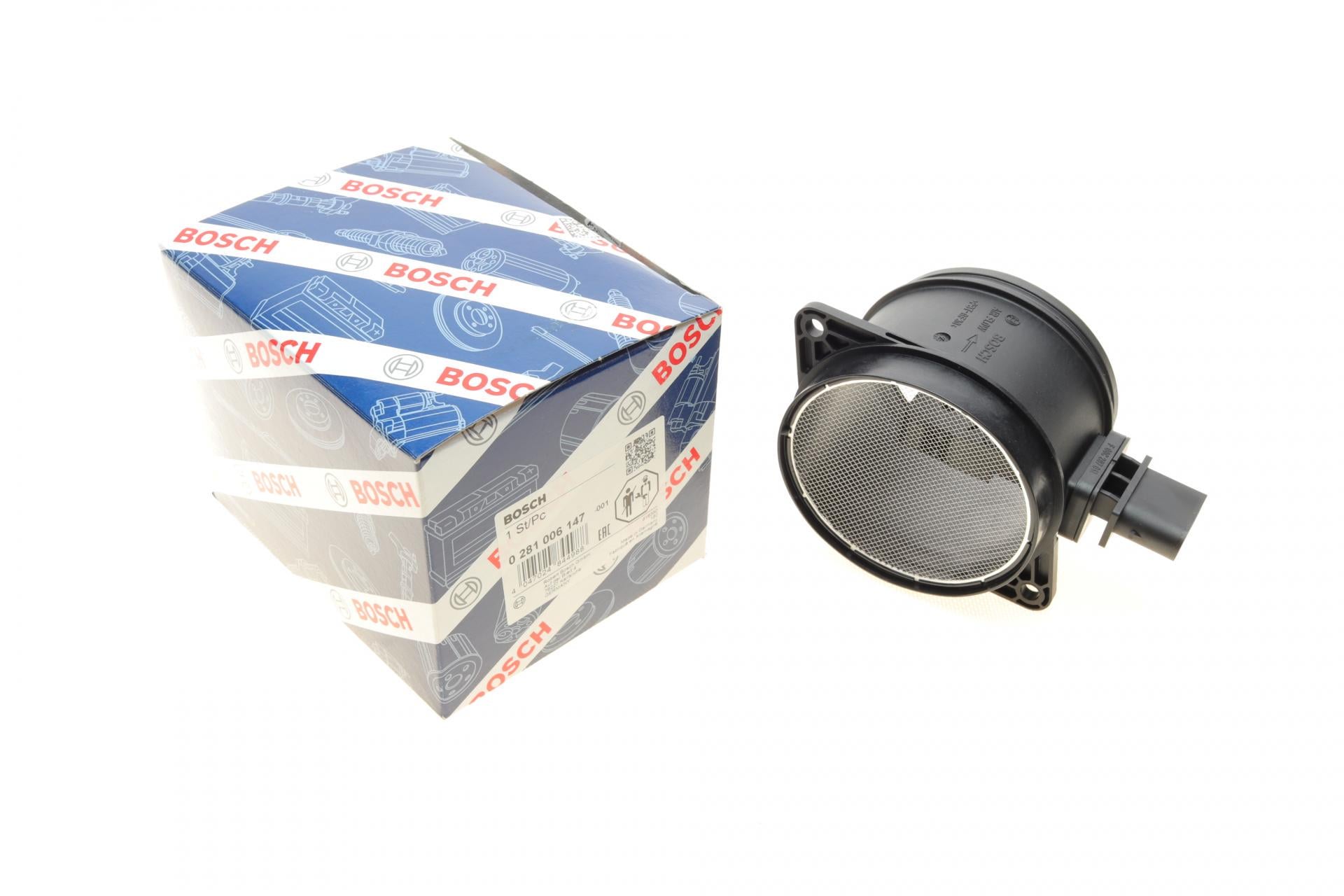 Расходомер воздуха BMW 3 E90/5 E60/X3 E83/X5 E70 04-13 M57/N47- (0 281 006 147)