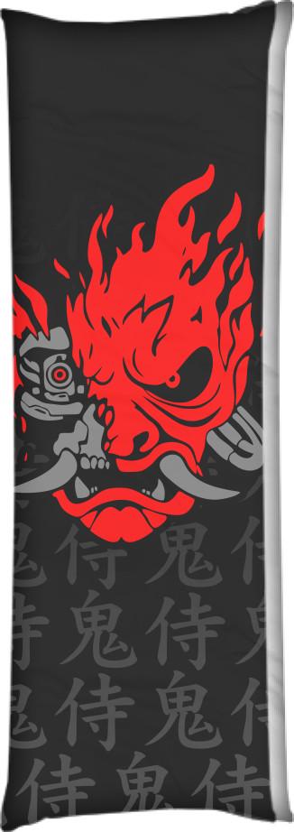 Подушка дакимакура Samurai Demon 60x180 см (14102124)