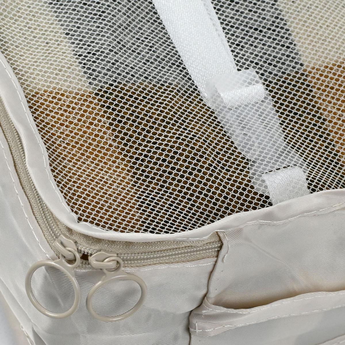 Набір дорожніх органайзерів 9в1 з нейлону для валізи та дому Бежевий (КДО-40-66) - фото 8