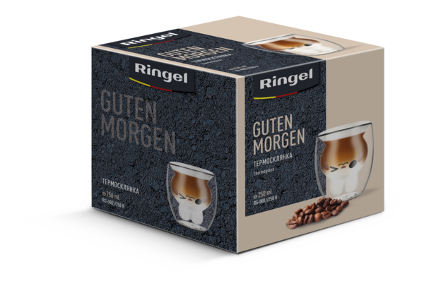 Стакан с двойной стенкой Ringel Guten Morgen Зайчик 250 мл (RG-0001/250 R) - фото 3 Стакан с двойной стенкой Ringel Guten Morgen Зайчик 250 мл (RG-0001/250 R) - фото 3