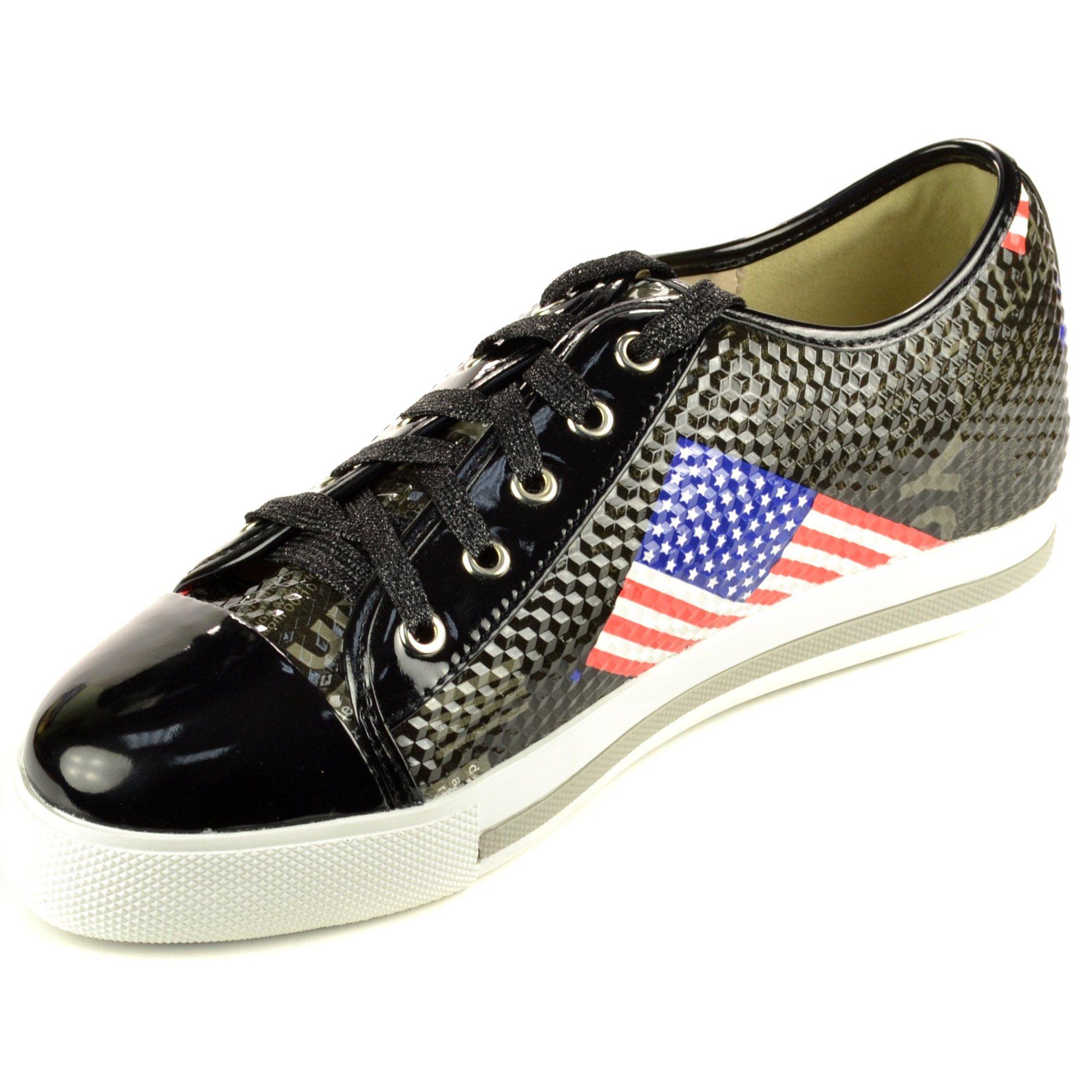 Кеди жіночі Molina р. 38 Чорний (03968-38) - фото 2 Кеди жіночі Molina р. 38 Чорний (03968-38) - фото 2