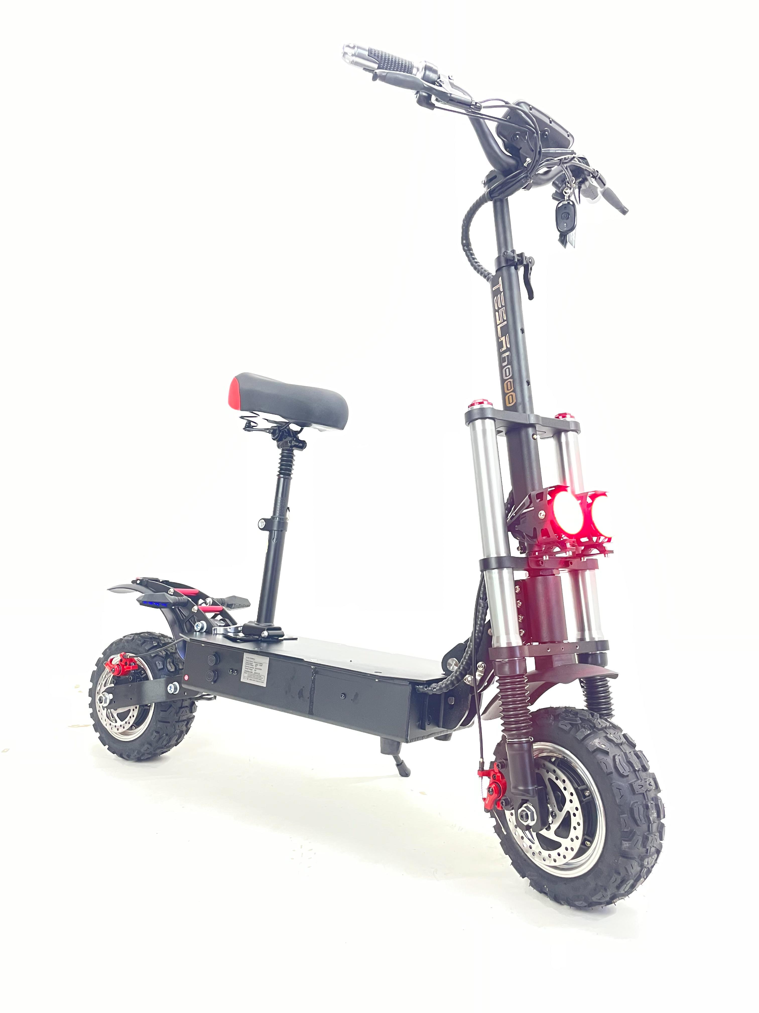 Електросамокат TESLA 6000 з NFC-ключем 3000W х2 60V 36Ah (СТ-6000) - фото 13 Електросамокат TESLA 6000 з NFC-ключем 3000W х2 60V 36Ah (СТ-6000) - фото 13