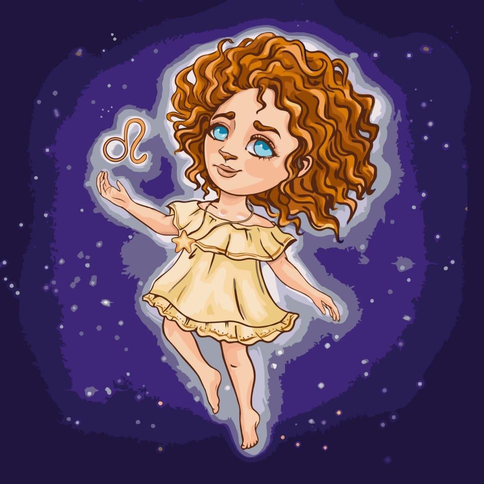 Картина по номерам ART CRAFT Знаки зодиака Лев 40х40 см