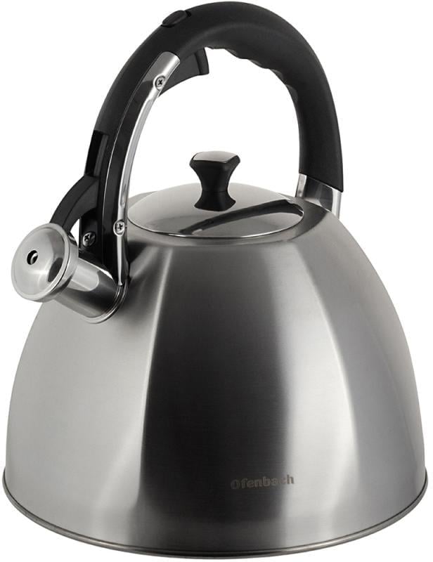 Чайник Ofenbach Augsburg зі свистком нержавіюча сталь 4,5 л (NB-100309)