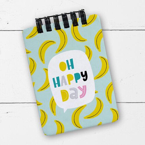 Блокнот на пружине Oh happy day A7 (BL7_20J023)