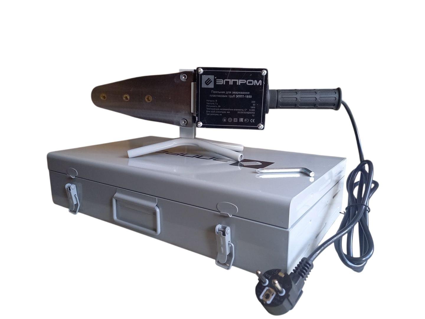 Паяльник пластиковых труб Элпром ЭППТ-1850 (28519367) - фото 2 Паяльник пластиковых труб Элпром ЭППТ-1850 (28519367) - фото 2
