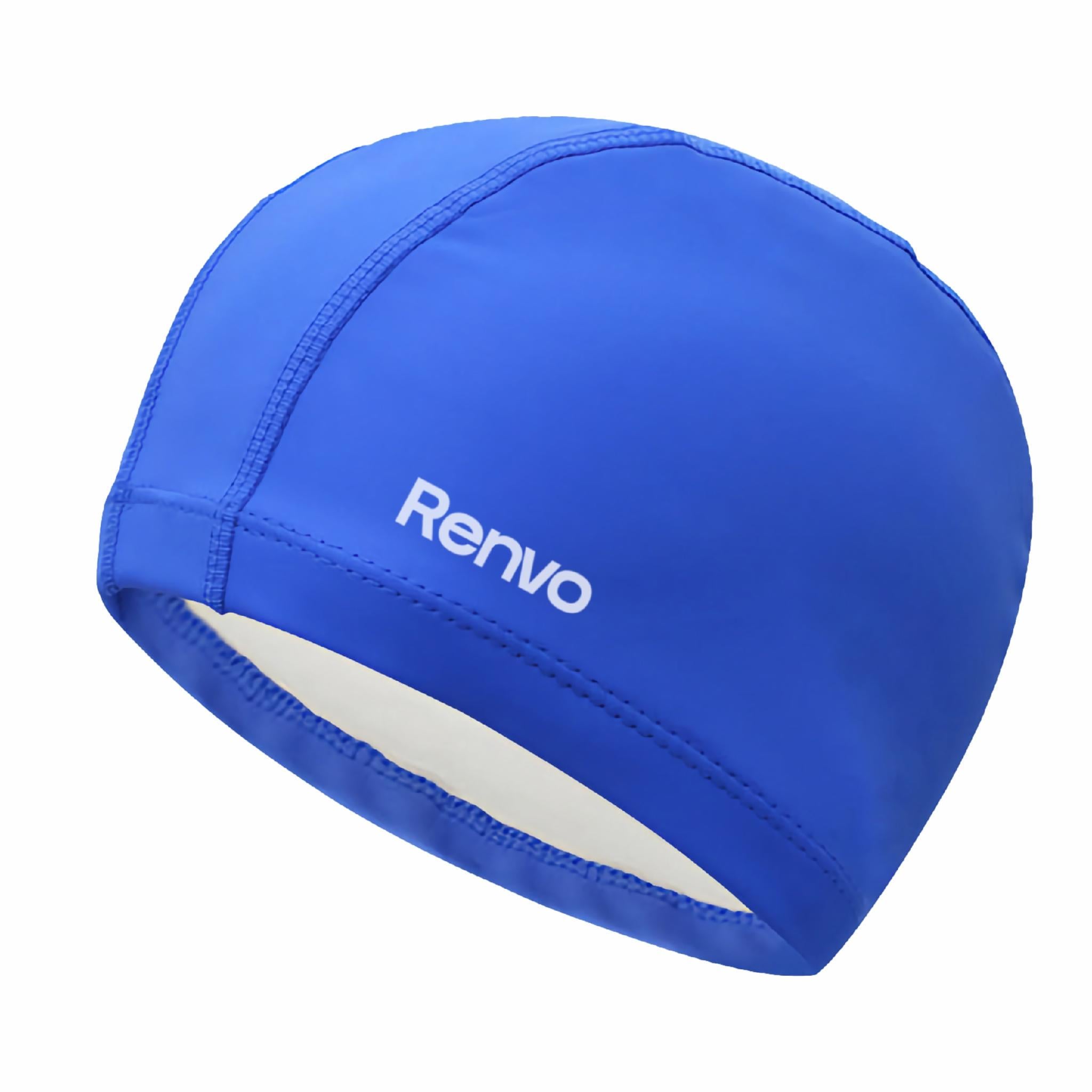 Шапочка для плавания взрослая Renvo Salar OSFM Синий (2SC400-04)