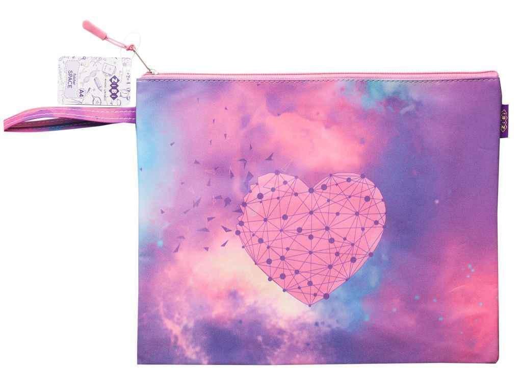 Папка ZiBi А4 ВСЕСВІТ 33х26х1 см штучна шкіра Різнокольоровий (ZB.705507) Папка ZiBi А4 ВСЕСВІТ 33х26х1 см штучна шкіра Різнокольоровий (ZB.705507)