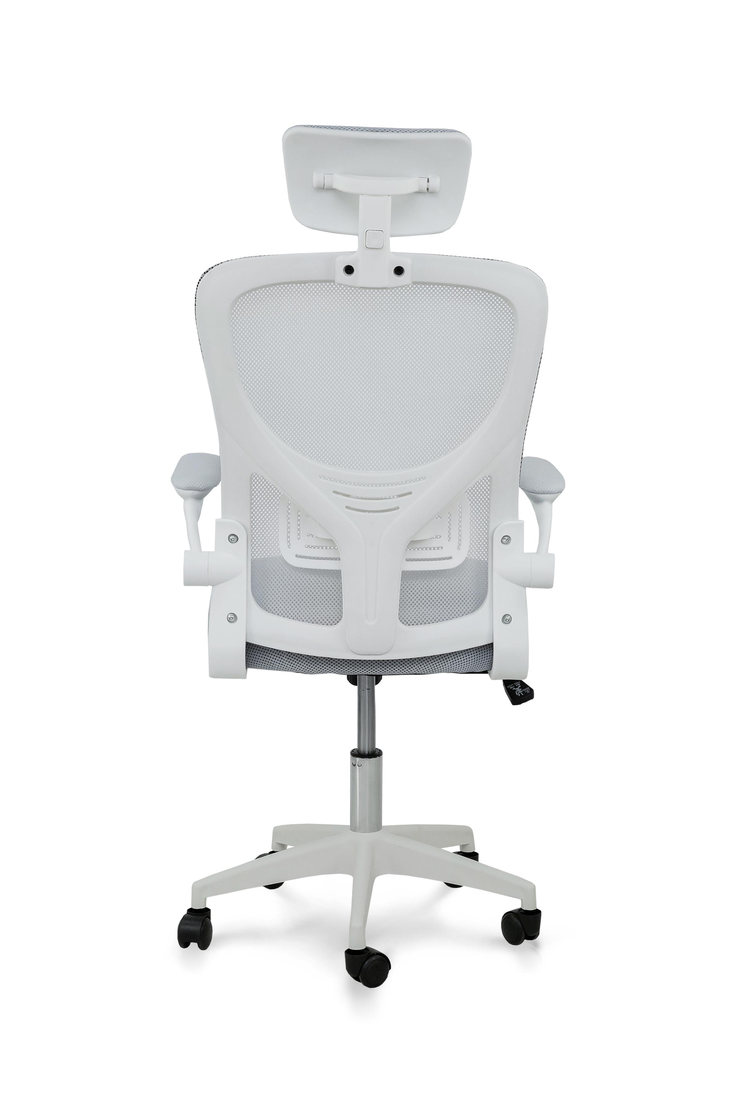 Офісне крісло Comfort Line TONUS Білий/Світло-сірий (TNSWG-124947) - фото 9