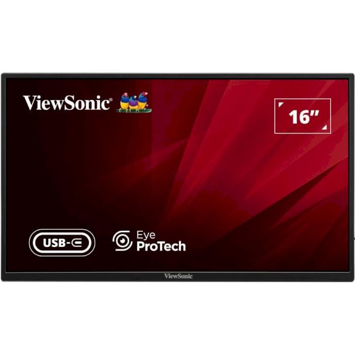 Монитор портативный ViewSonic VA1650 Black (32534710)