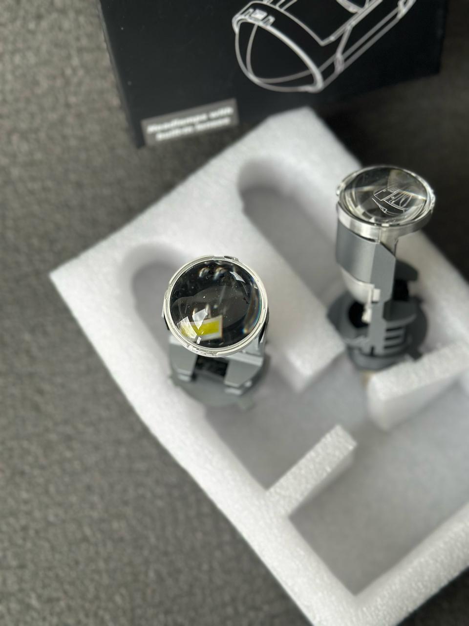 Автомобильные лампы H4 F40B Bi-LED мини-линзы 80W 6000K 12V 2 шт. - фото 4 Автомобильные лампы H4 F40B Bi-LED мини-линзы 80W 6000K 12V 2 шт. - фото 4