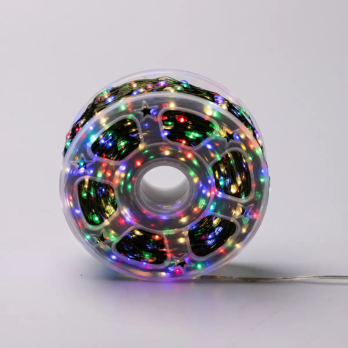 Гирлянда нить GarlandoPro 2000L200MGML Роса 2000 LED 200 м с пультом от сети Разноцветный (118-107-2000L200MGML) - фото 3 Гирлянда нить GarlandoPro 2000L200MGML Роса 2000 LED 200 м с пультом от сети Разноцветный (118-107-2000L200MGML) - фото 3