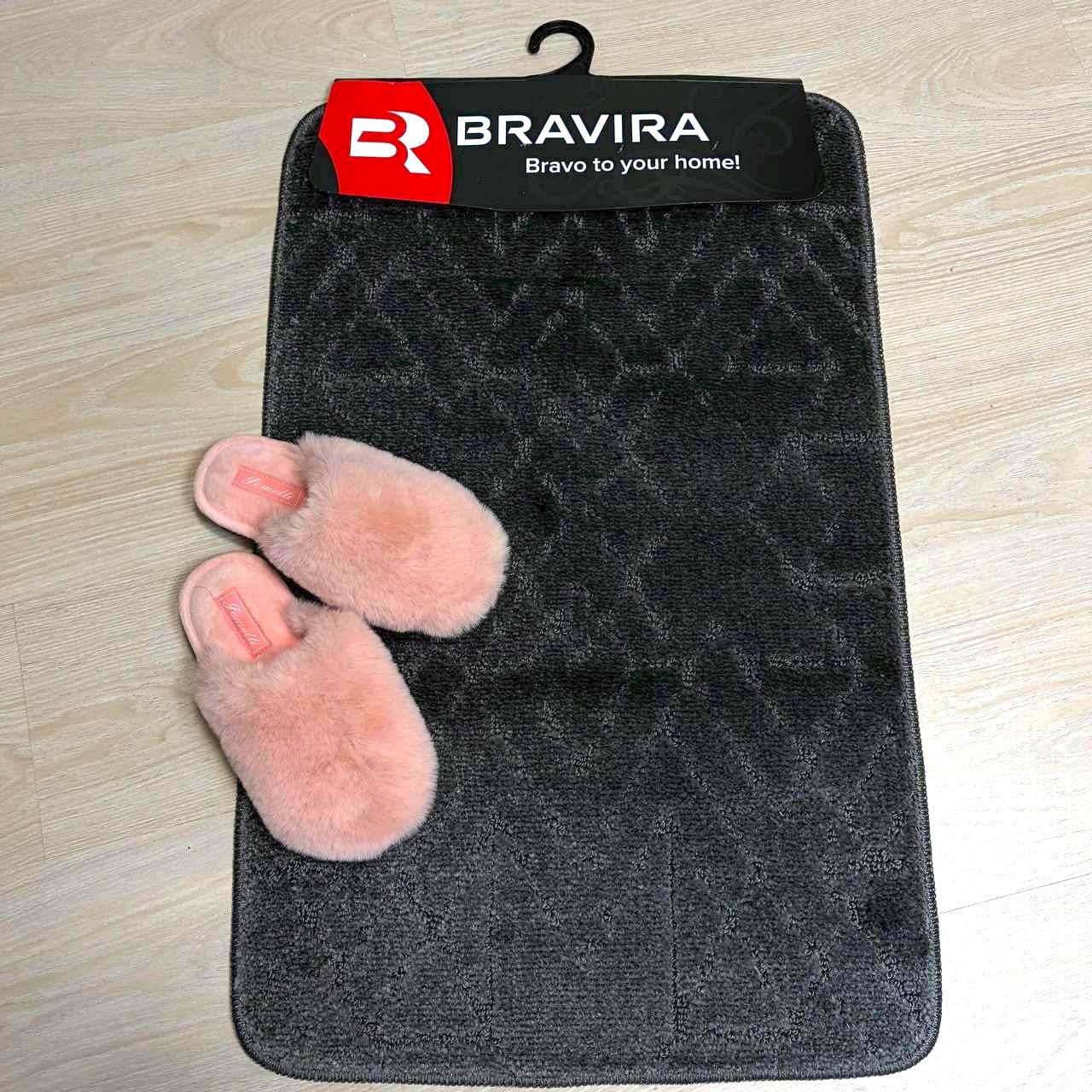 Килимок Bravira Classik 50х80 см BR-CLT202459 (193-Anthracite)